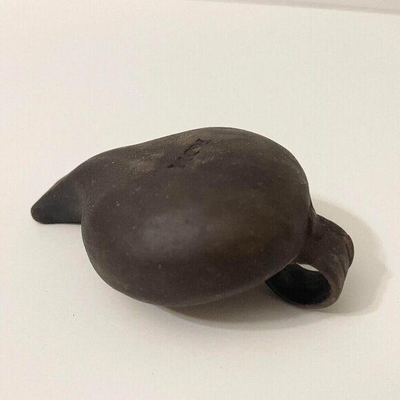 Vtg ROM Royal Ontario Museum Mini Oil Lamp Display Figurine 3.5 Inch Long - Picture 9 of 12